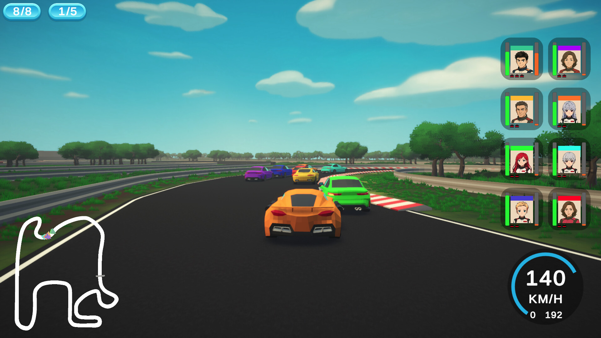 RD Racing screenshot 1
