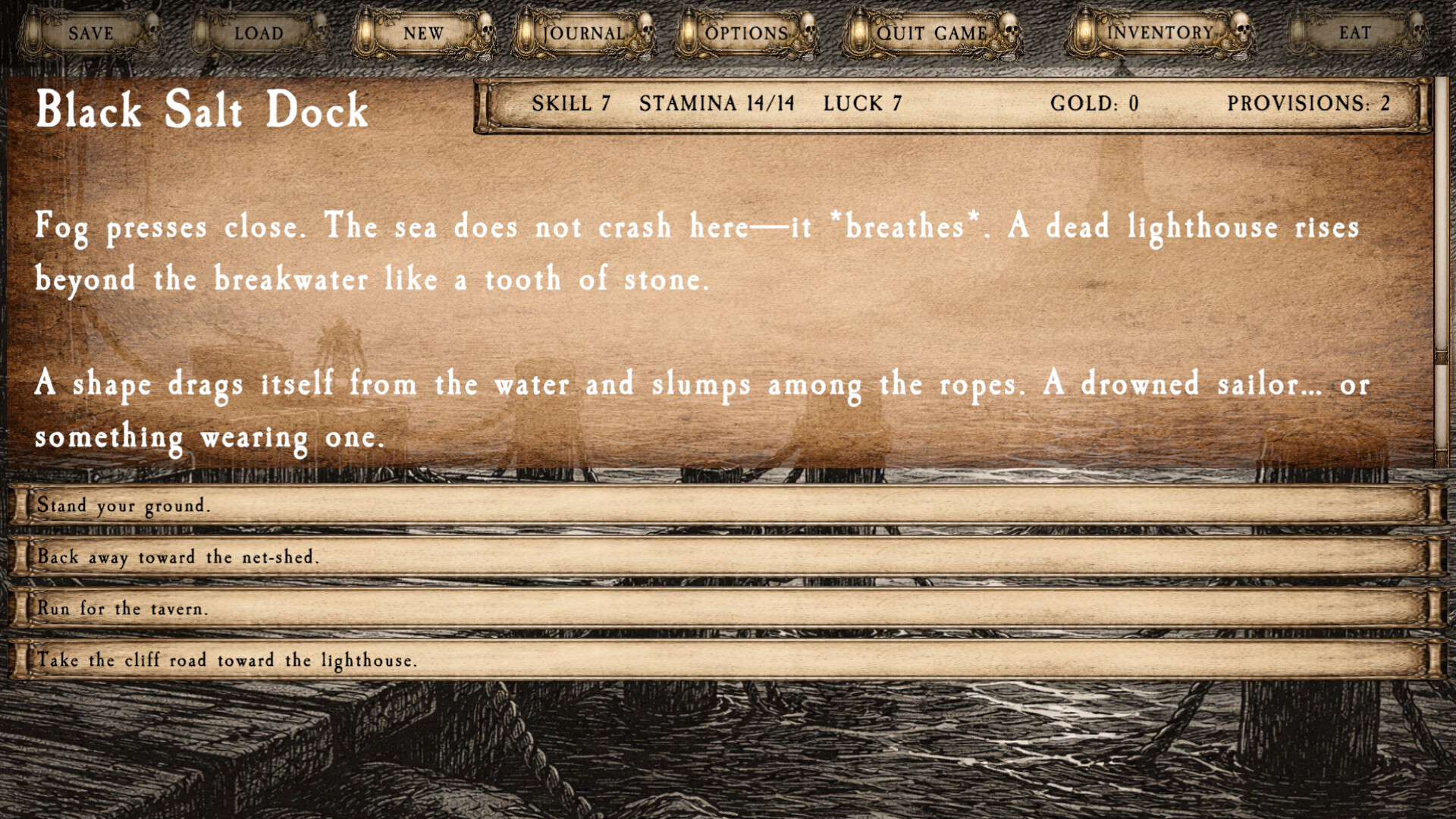 The Lighthouse of Black Salt screenshot 1