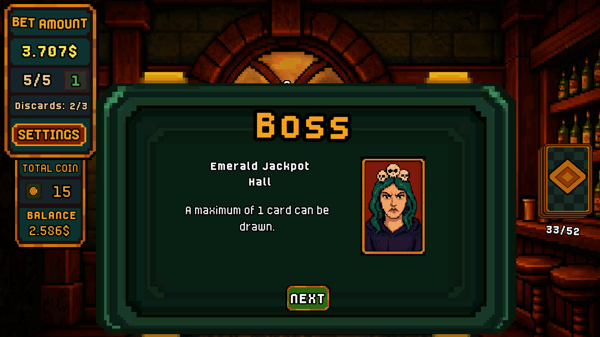 Dealer Bust! | Roguelike BlackJack screenshot 3