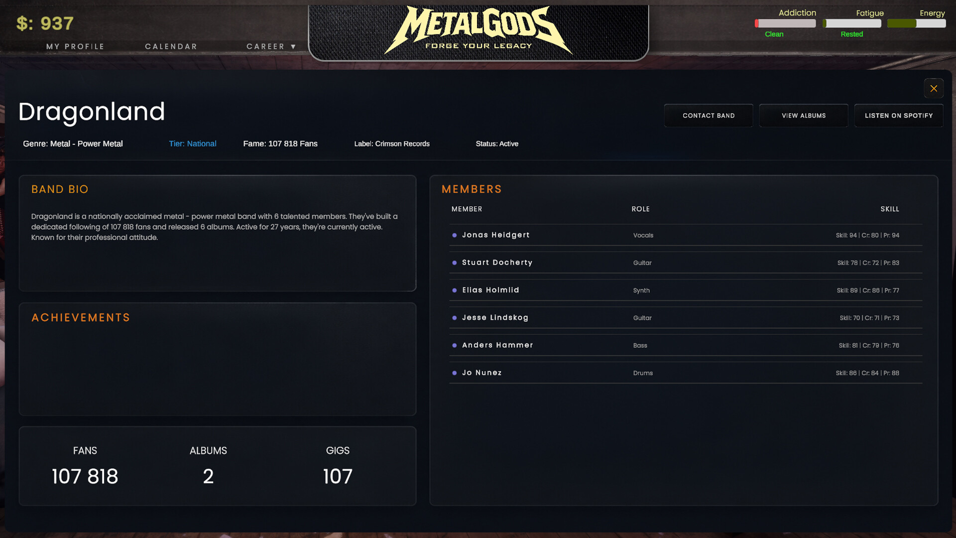 MetalGods screenshot 6