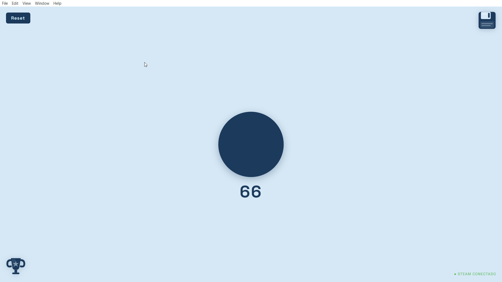 Blue Clicker screenshot 1