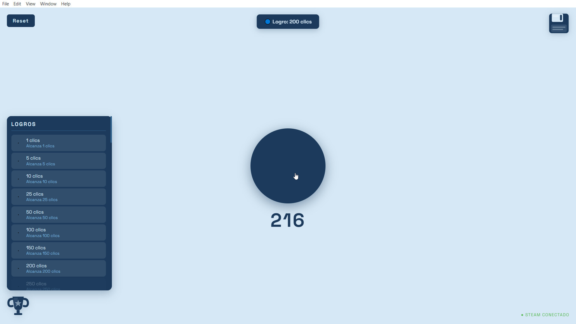 Blue Clicker screenshot 4
