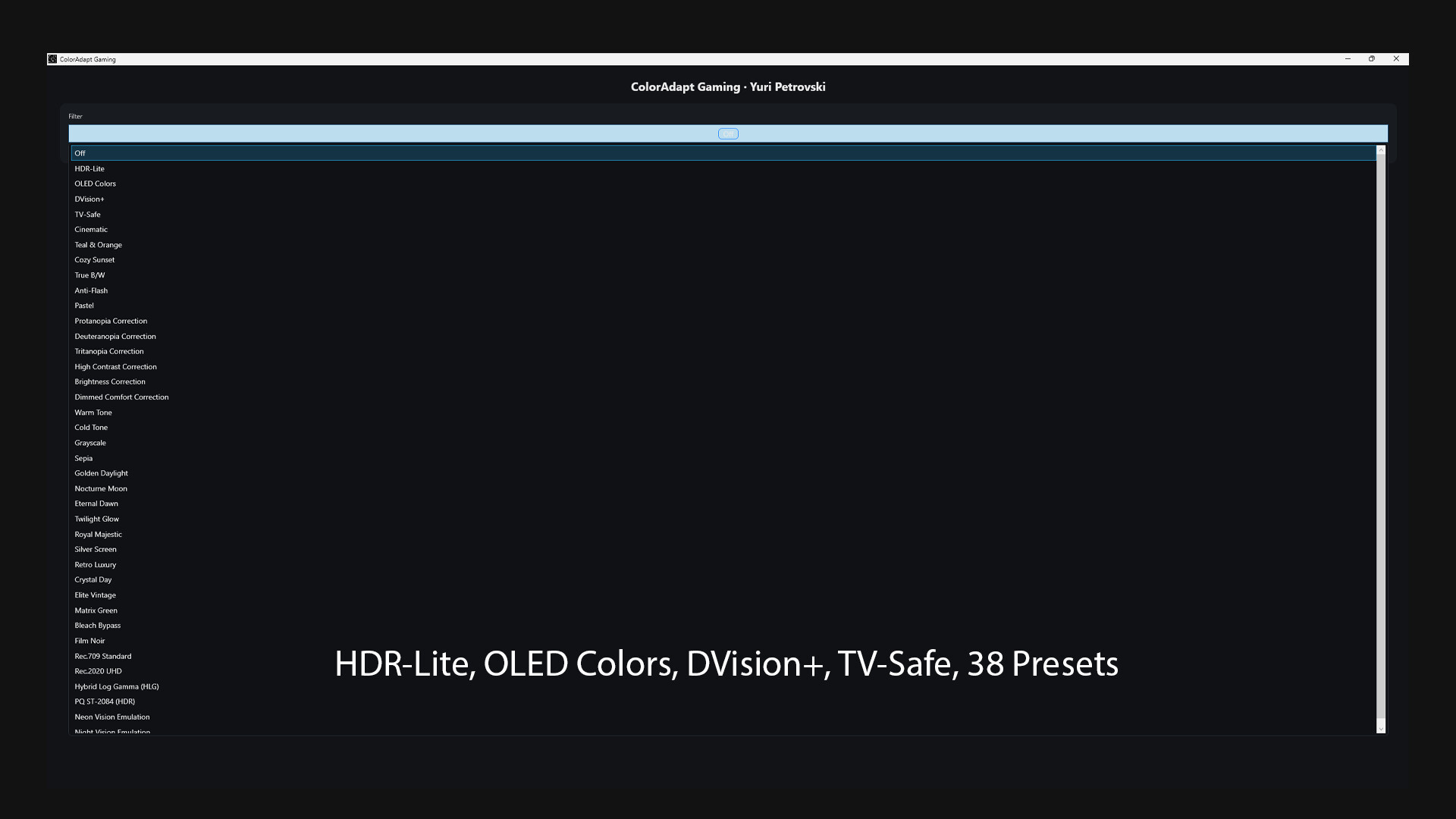ColorAdapt Gaming screenshot 4