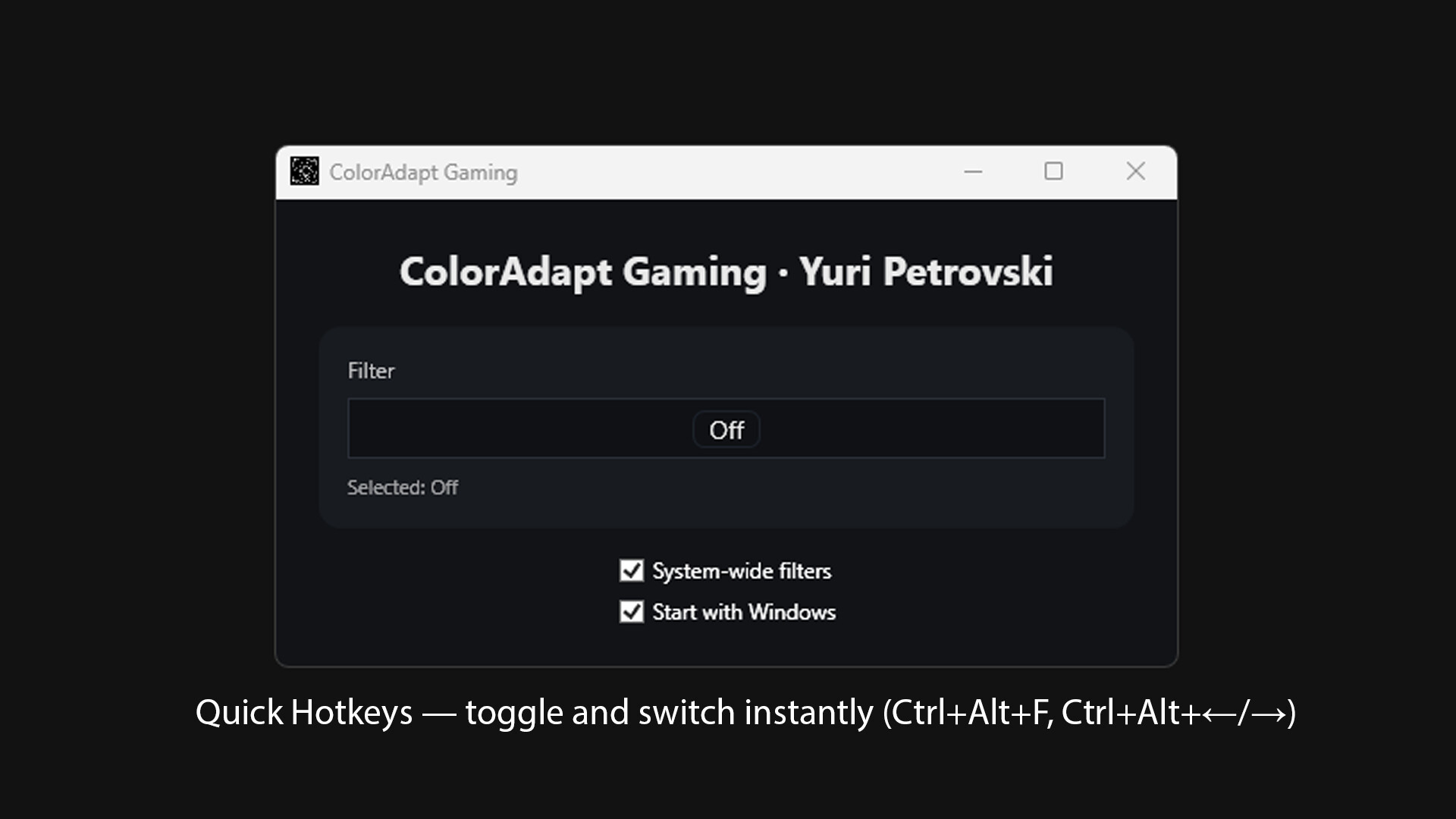 ColorAdapt Gaming screenshot 3