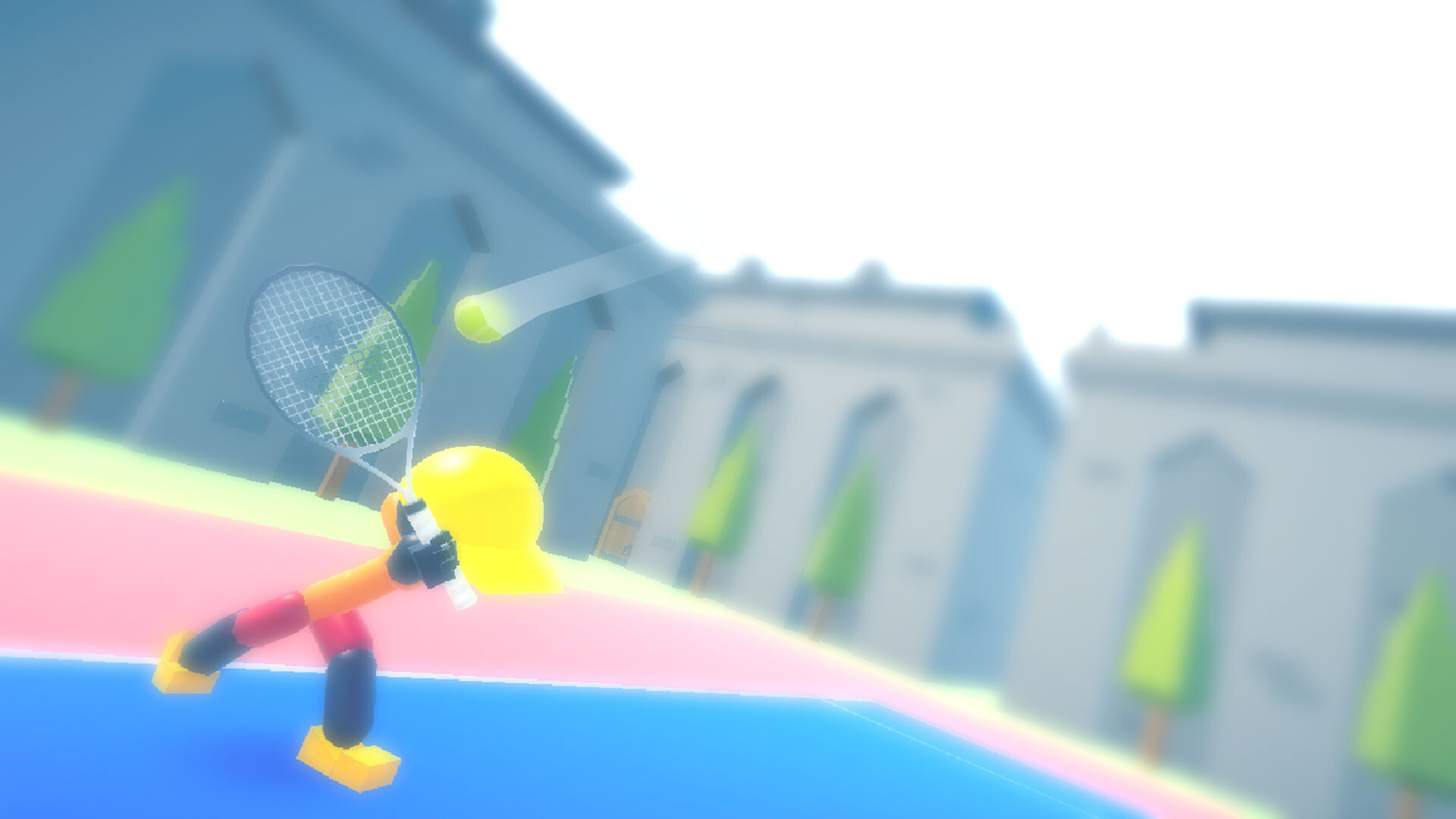 Stickman 3D Tennis DELUXE screenshot 2