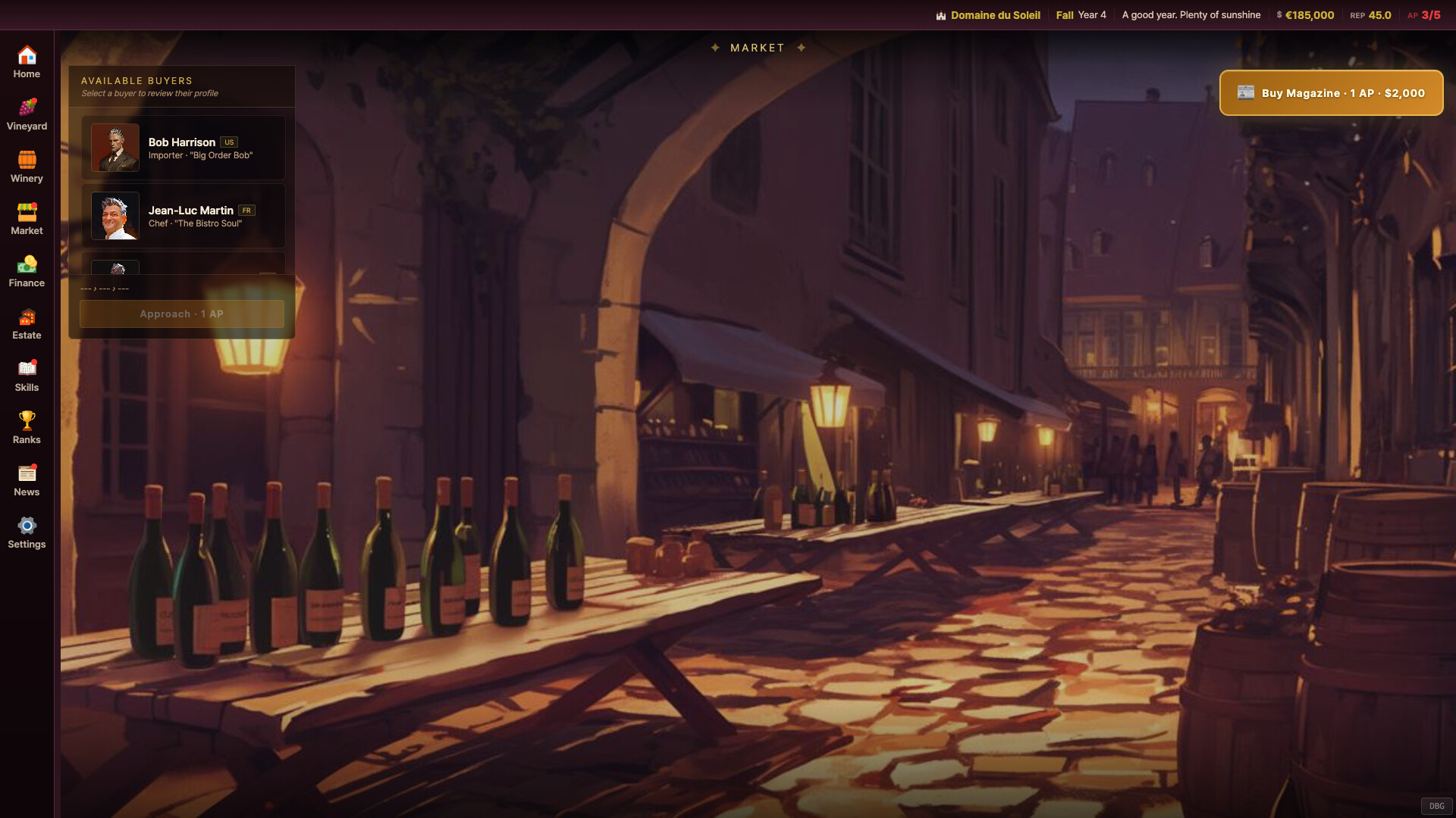 Grand Cru: The Wine Maker screenshot 1