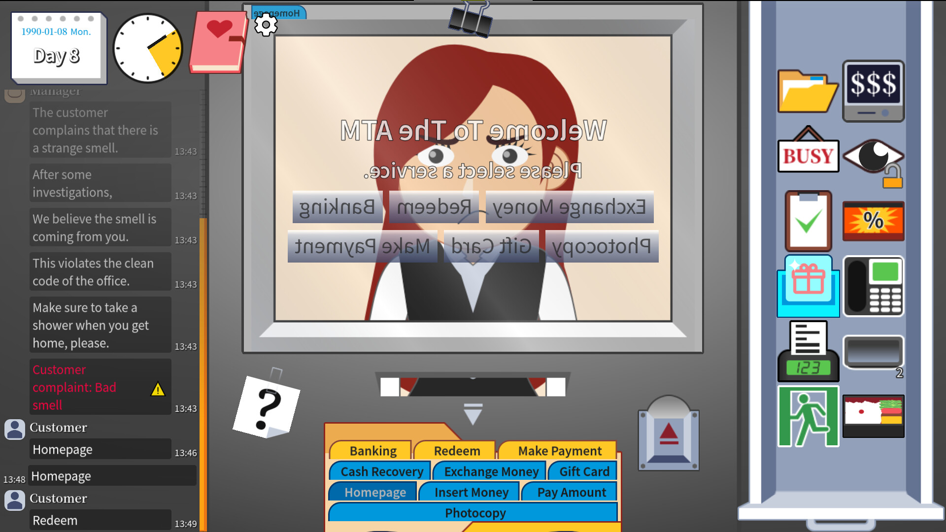 Manual Teller Machine screenshot 2