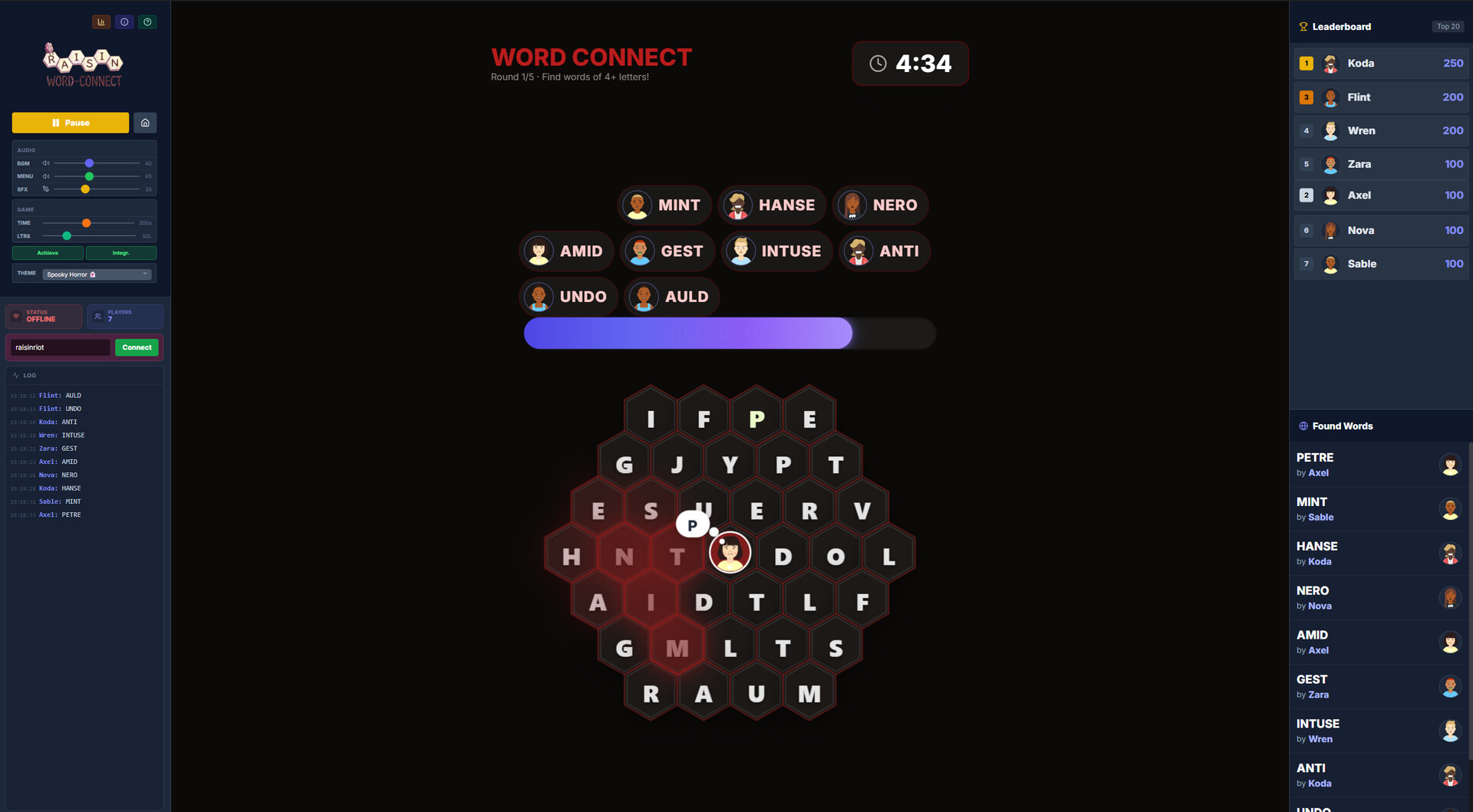 Raisin Word-Connect screenshot 3