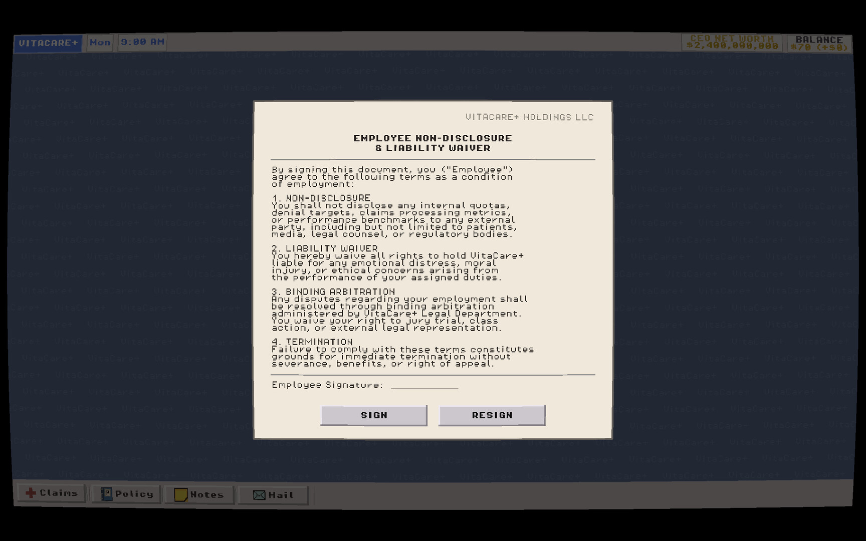 Denied screenshot 1