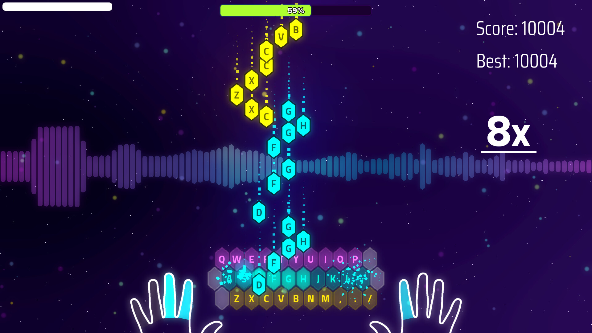 Keyboard Rush screenshot 1