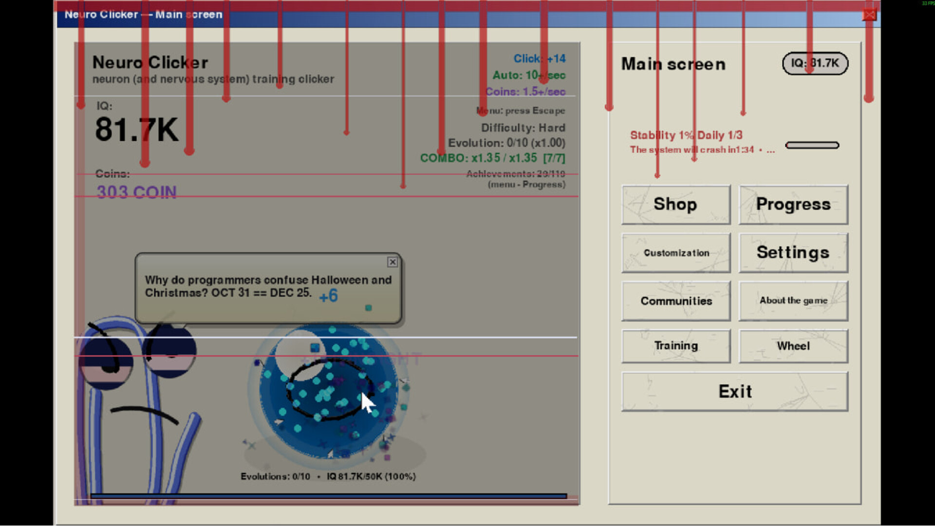 Neuro Clicker screenshot 3