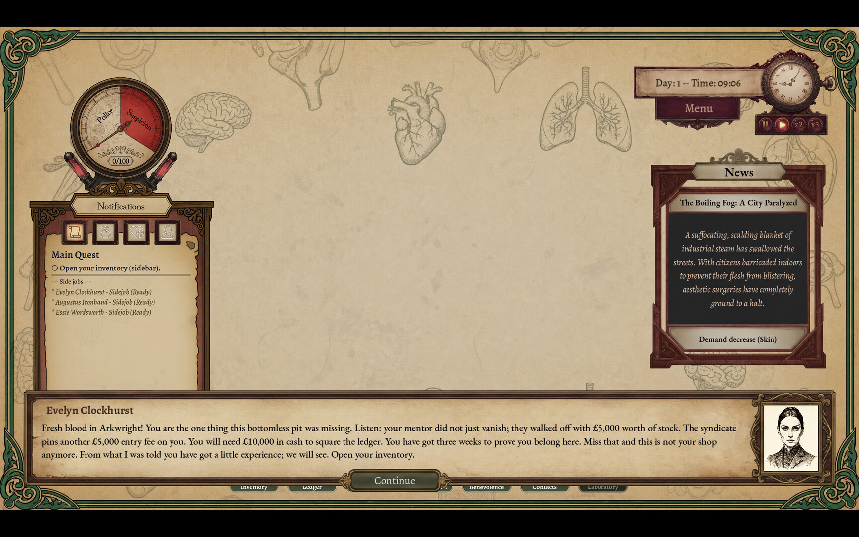 Organomancer screenshot 2