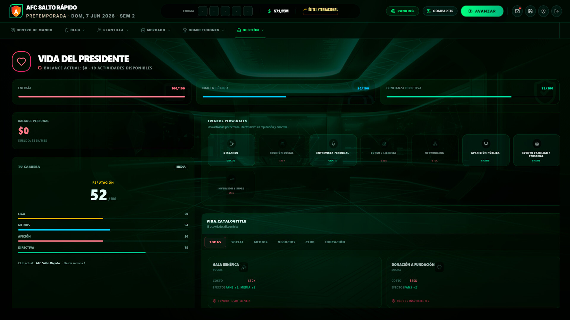 Ultimate Club Manager 26 screenshot 6