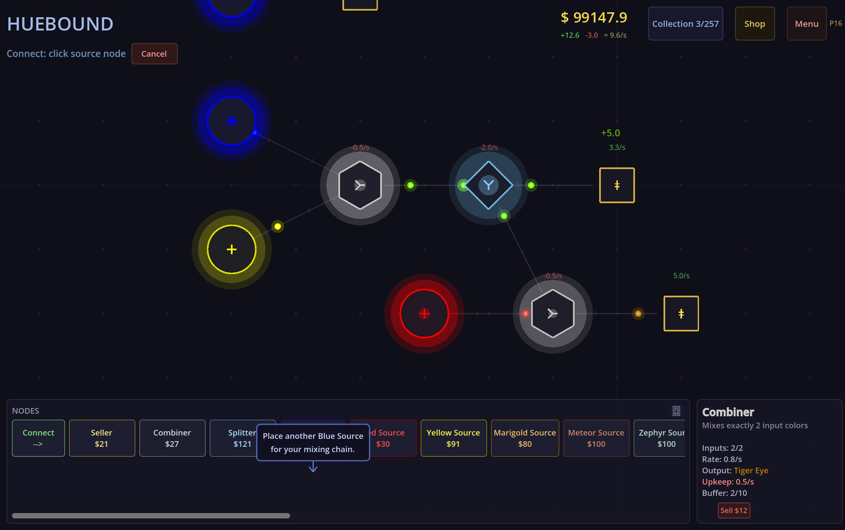 Huebound screenshot 2