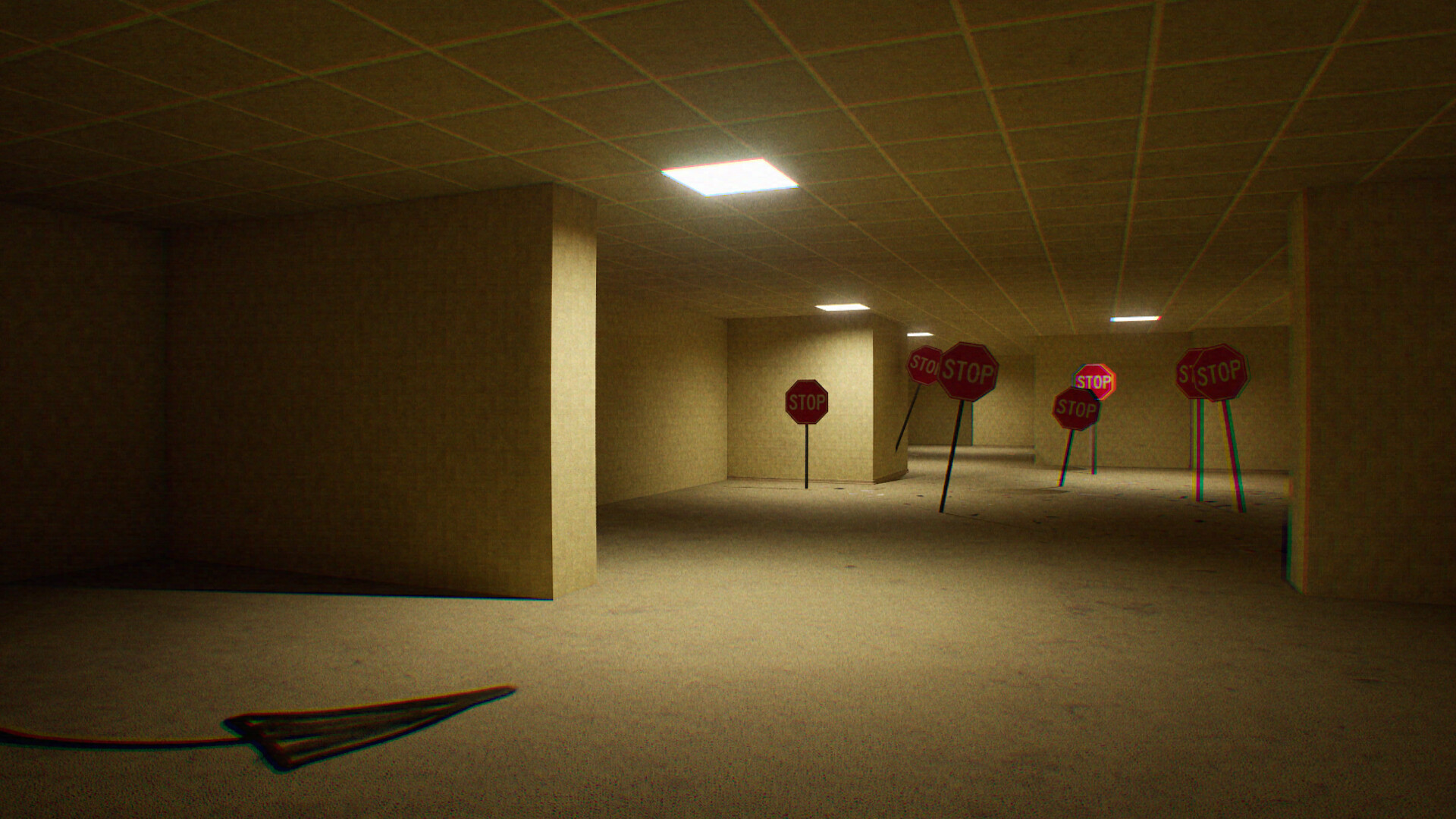 Travel the Backrooms screenshot 1