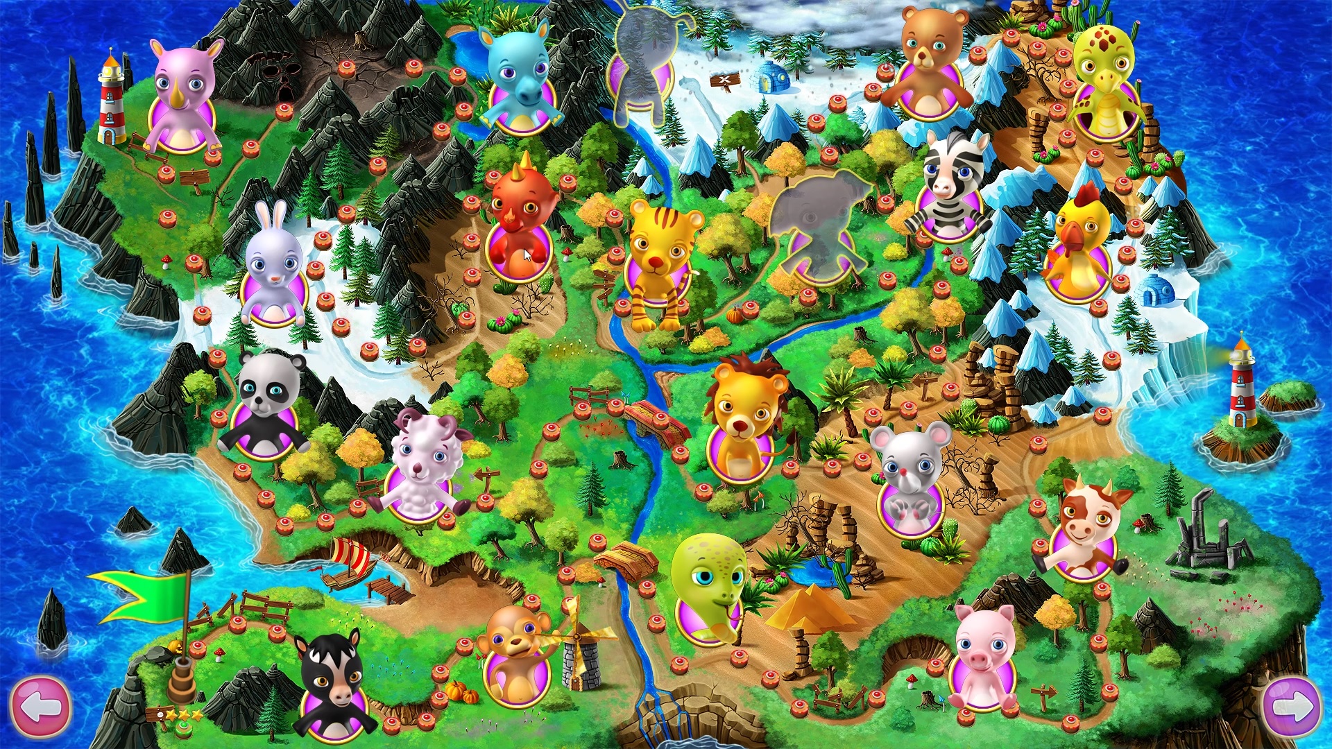 Happy Critters screenshot 1