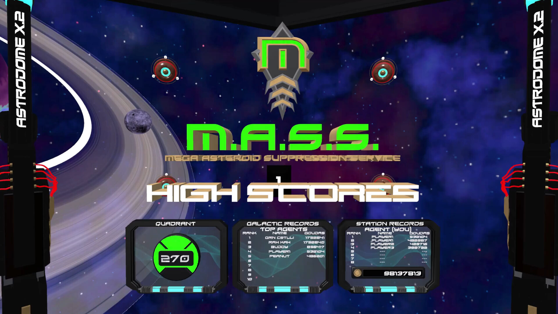 Asteroids and Aliens screenshot 5