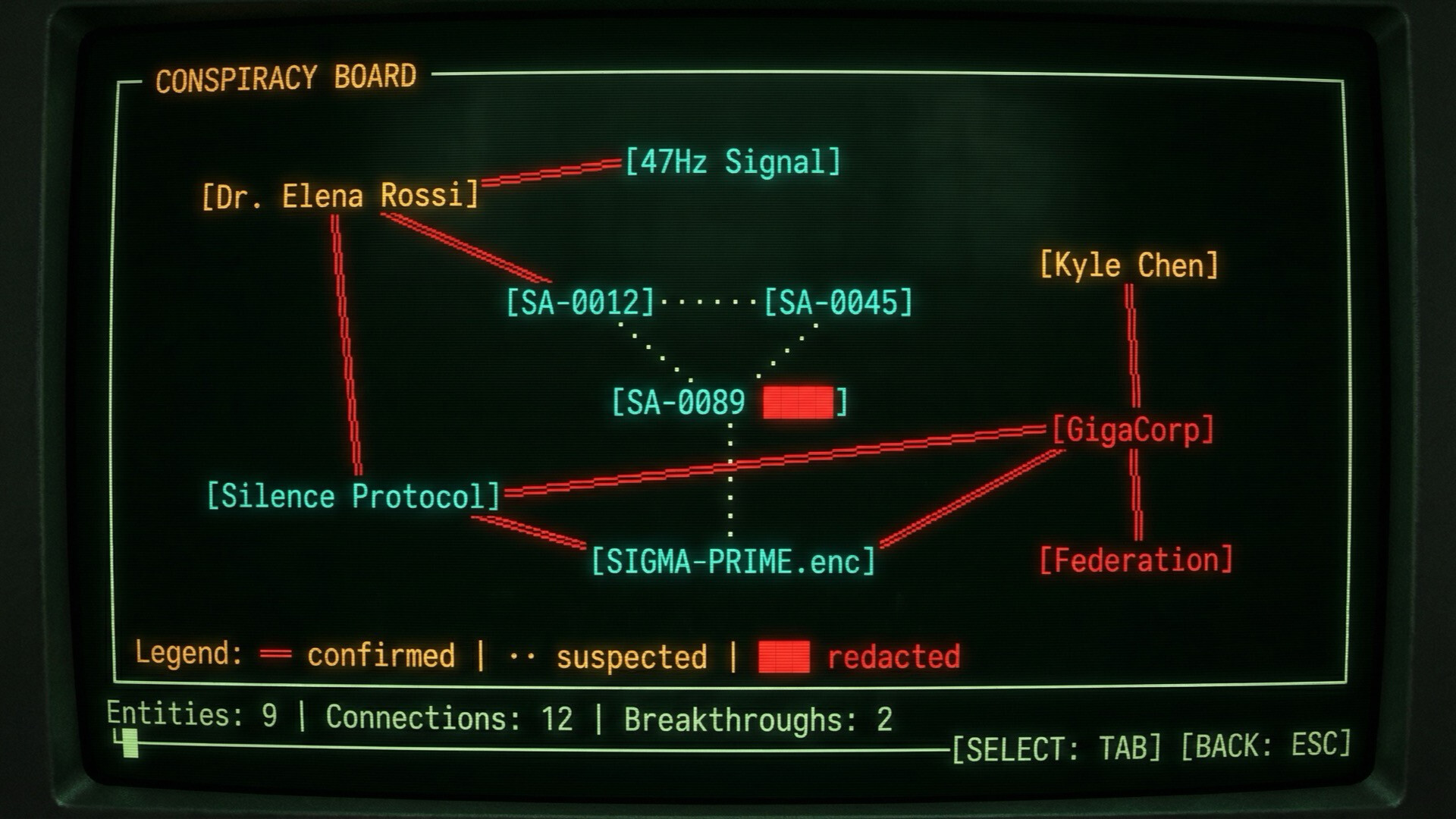 Silence Archives Terminal screenshot 4