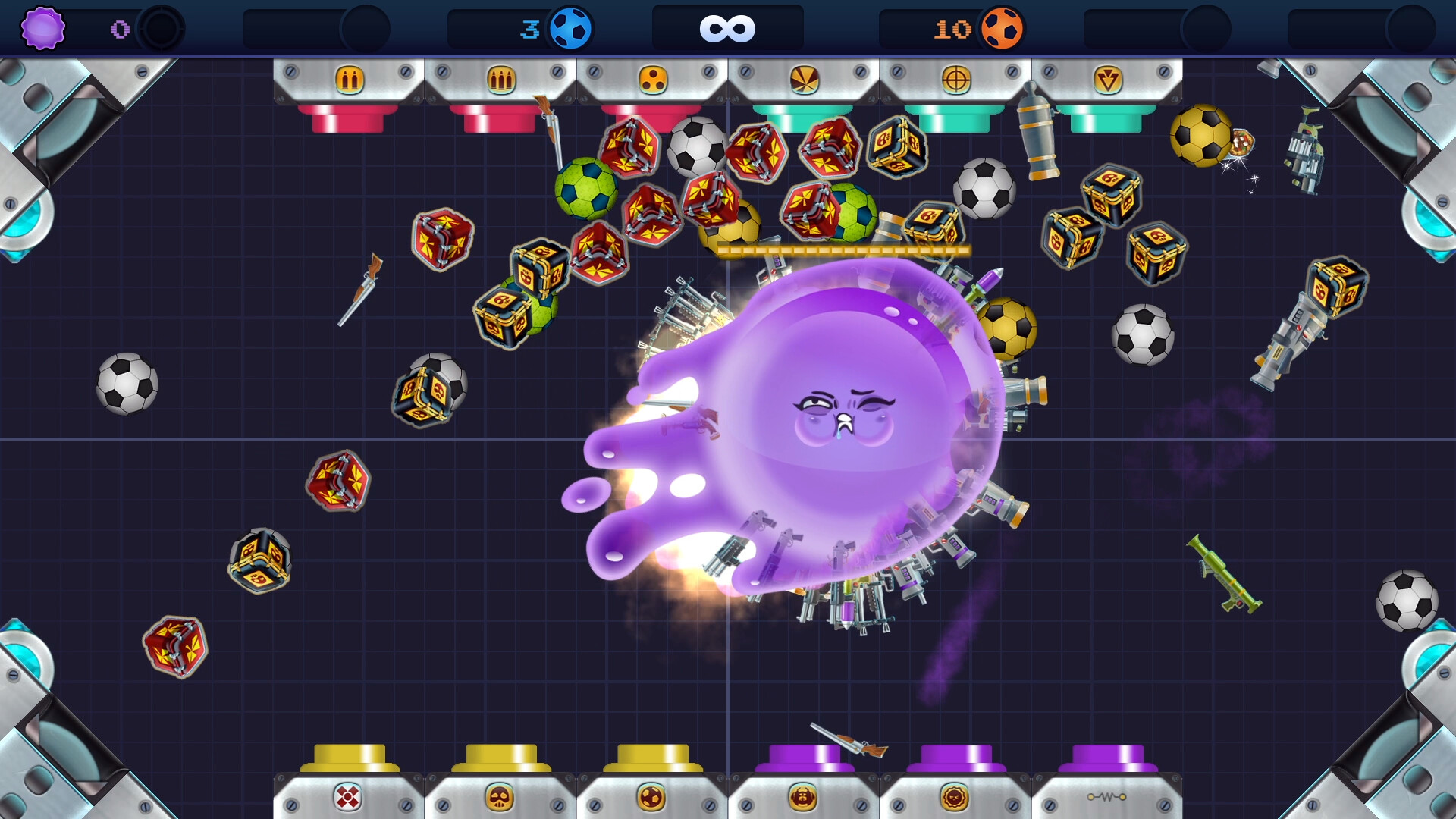 Armed and Gelatinous: Couch Edition screenshot 2