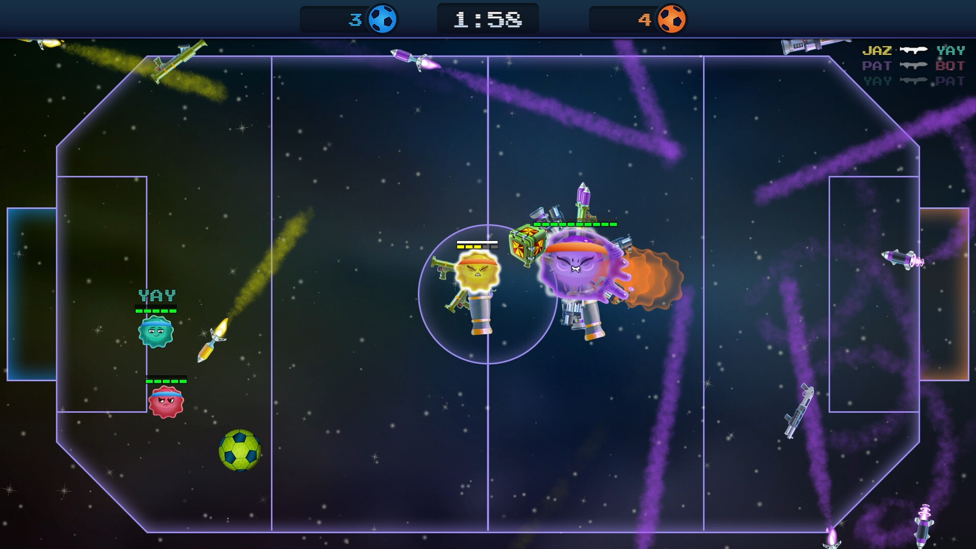 Armed and Gelatinous: Couch Edition screenshot 3
