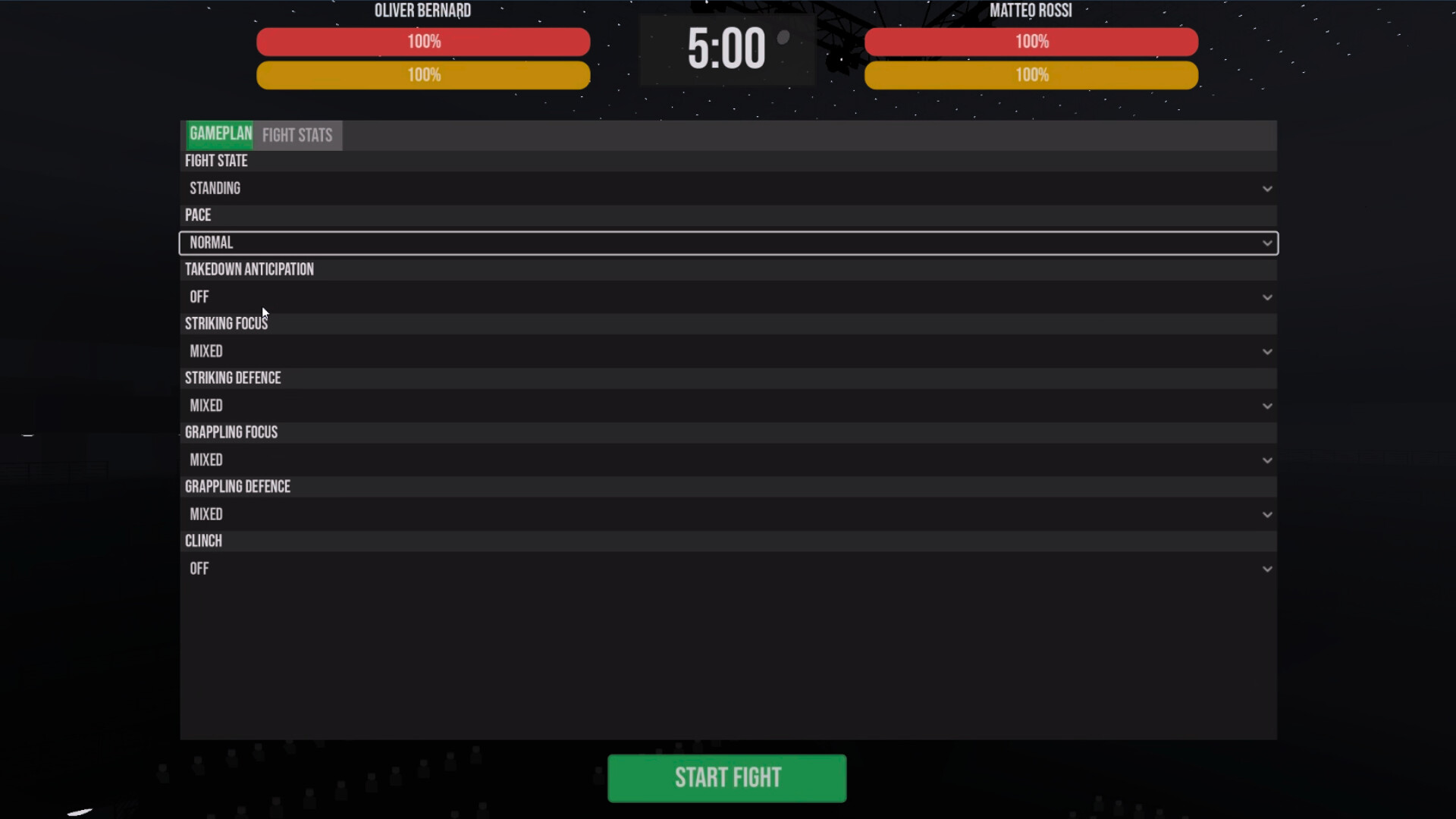 MMA Career Simulator screenshot 8