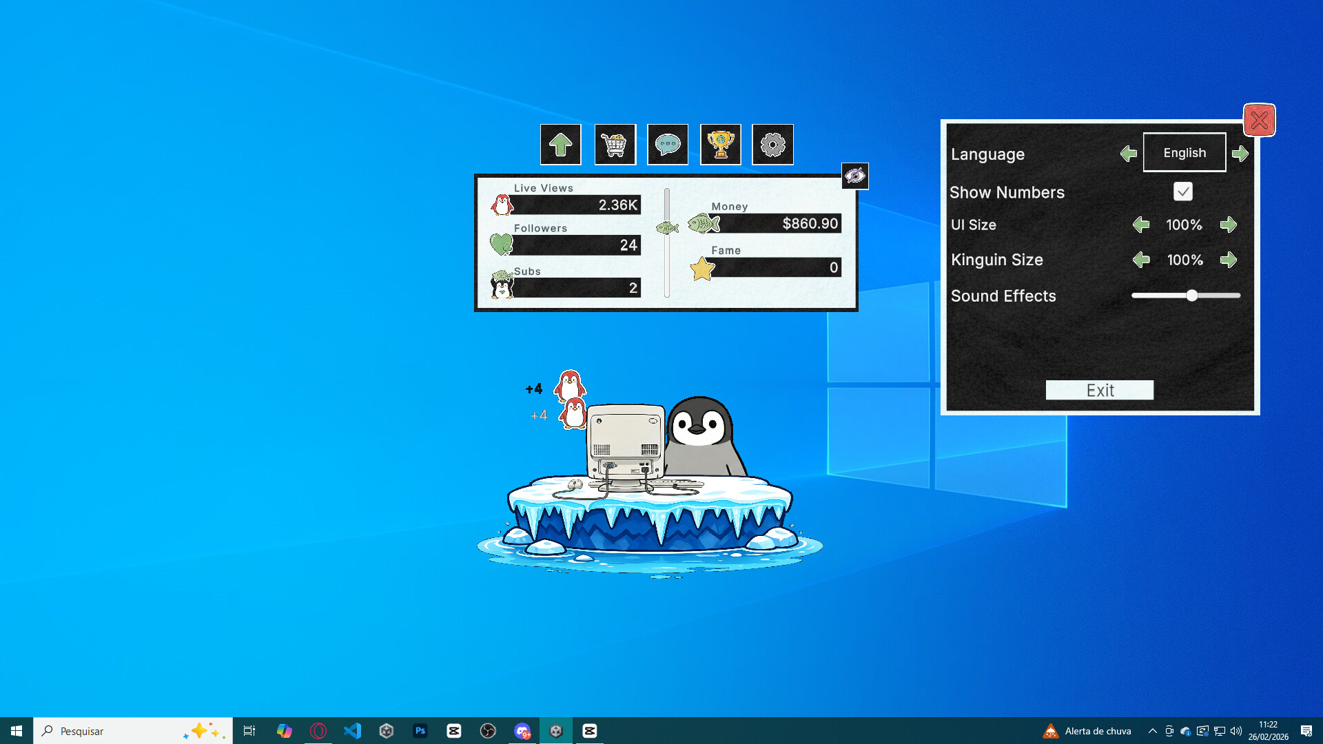 Kinguin: Become a Streaming Legend screenshot 2