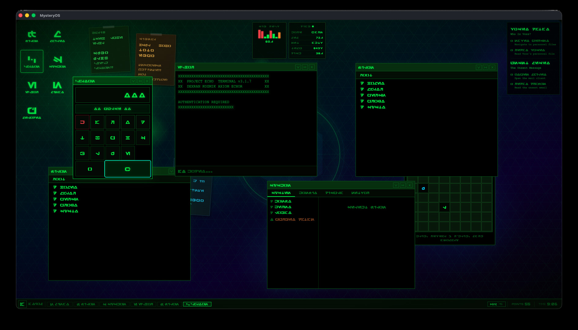 MysteryOS screenshot 2