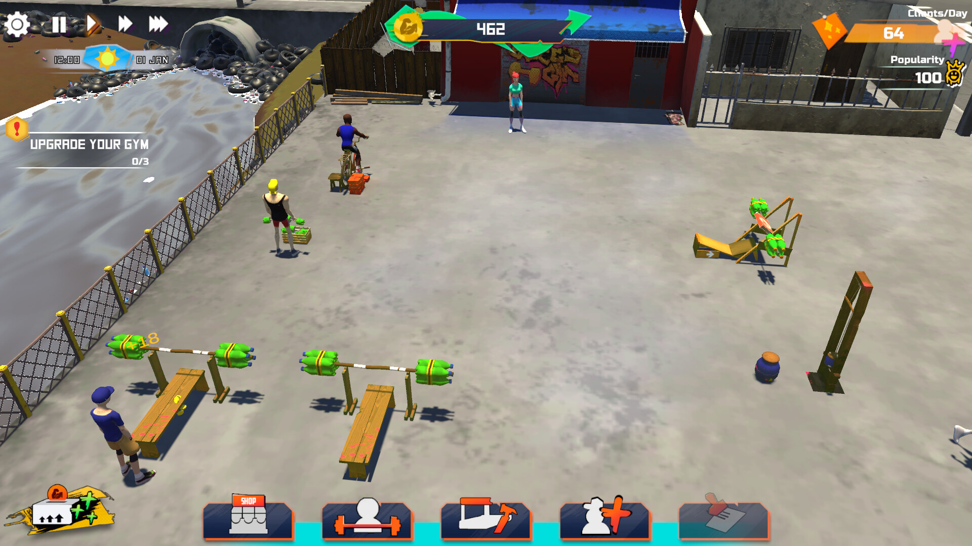 Bruce's Gym screenshot 1