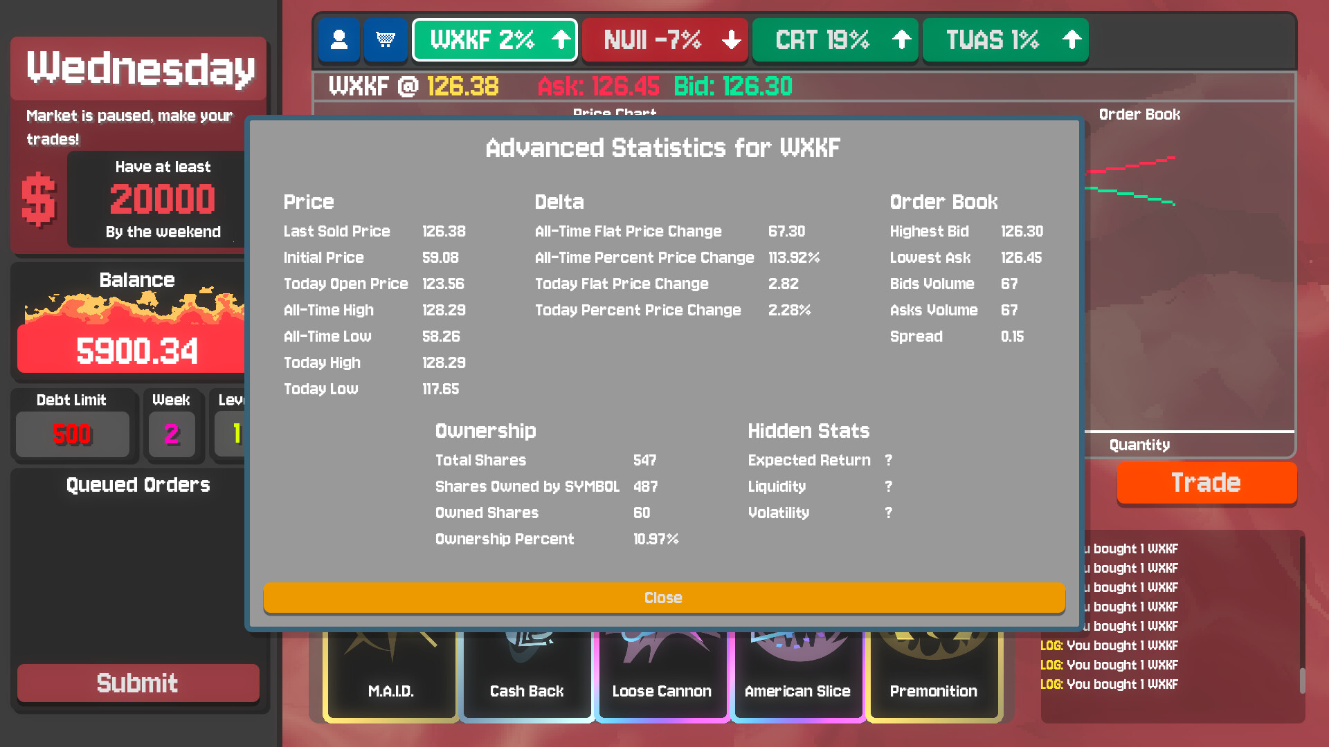Investor Hubris screenshot 4
