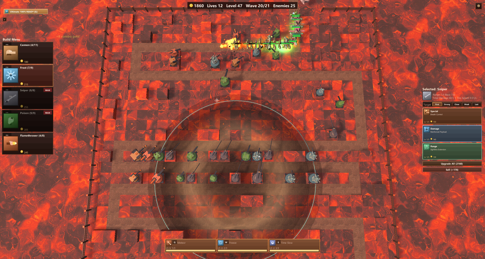 Tower Defense Ultimate: Crashfall Protocol screenshot 1