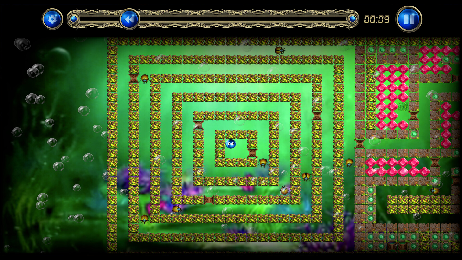 Supaplex in Solaris screenshot 2