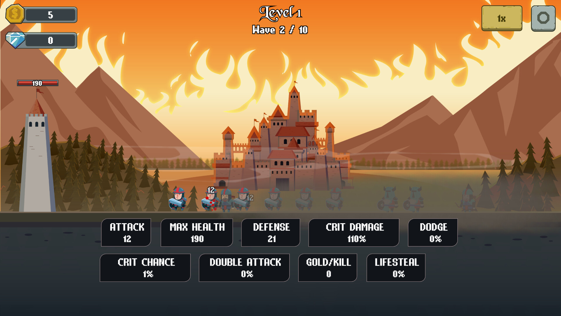 Milord Idle Defense screenshot 1