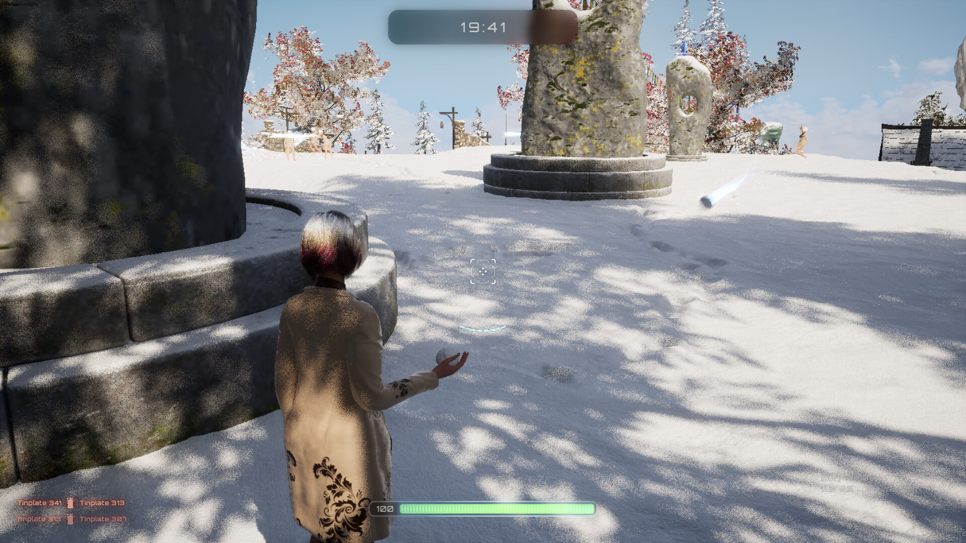 Yuki Onna: Snowball Fight! screenshot 6