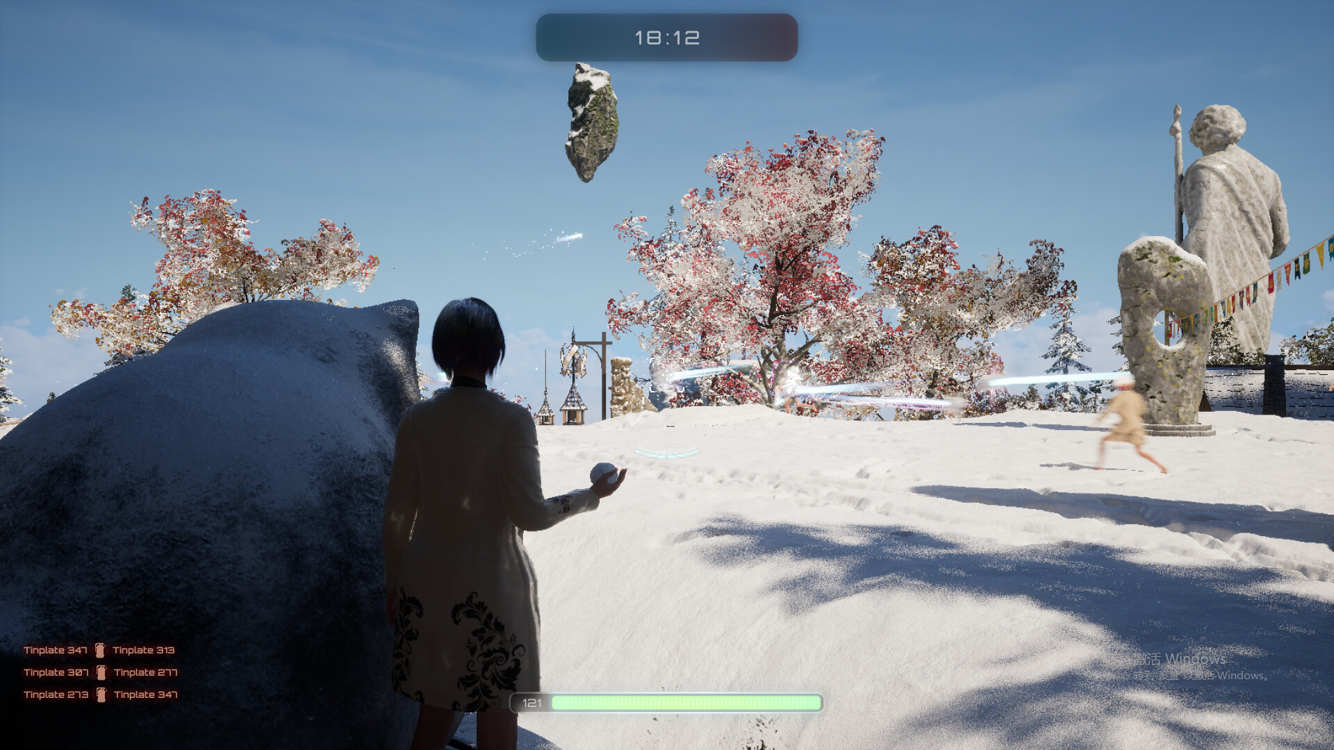 Yuki Onna: Snowball Fight! screenshot 2