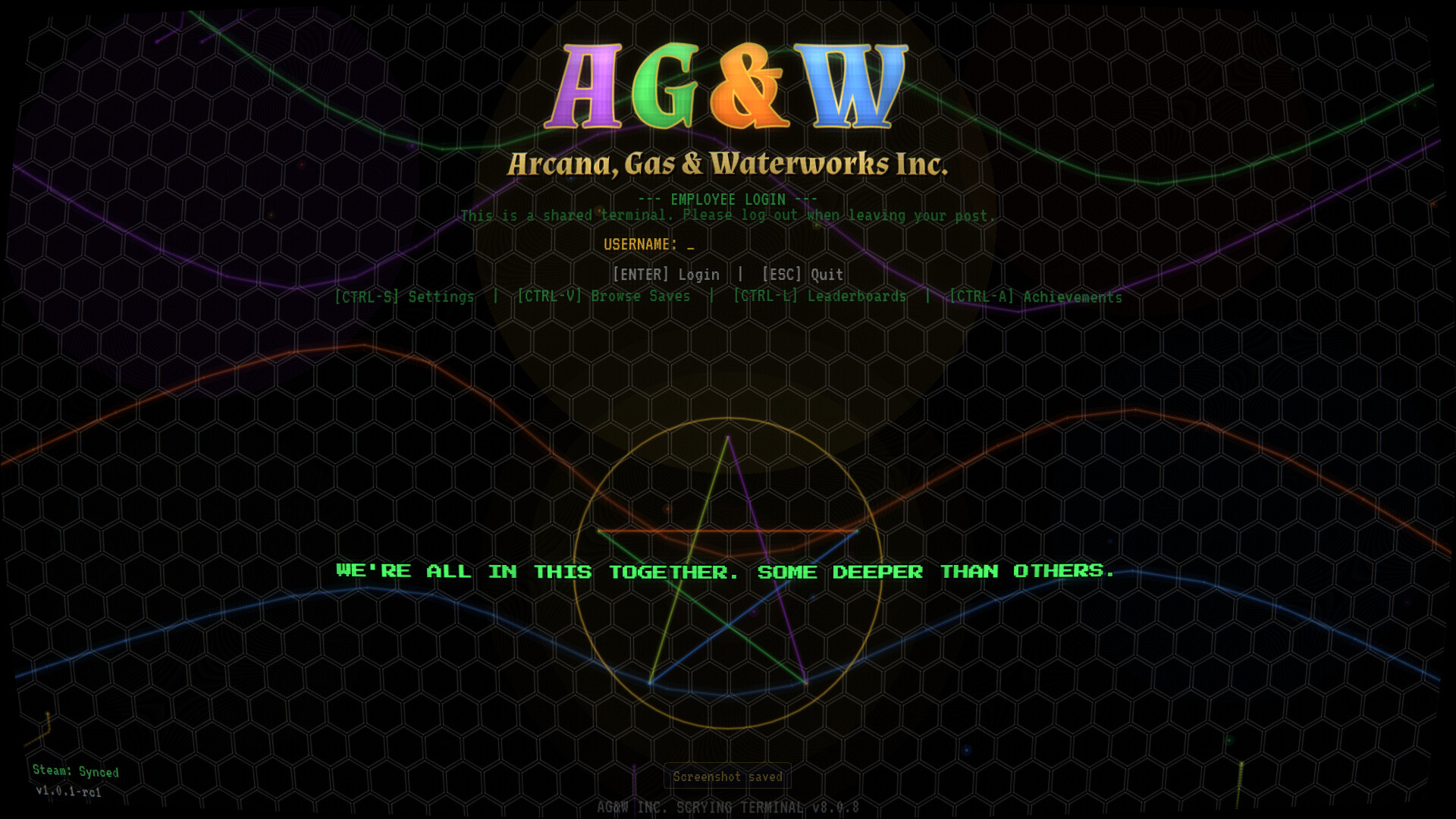 Arcana, Gas & Waterworks Inc. screenshot 2