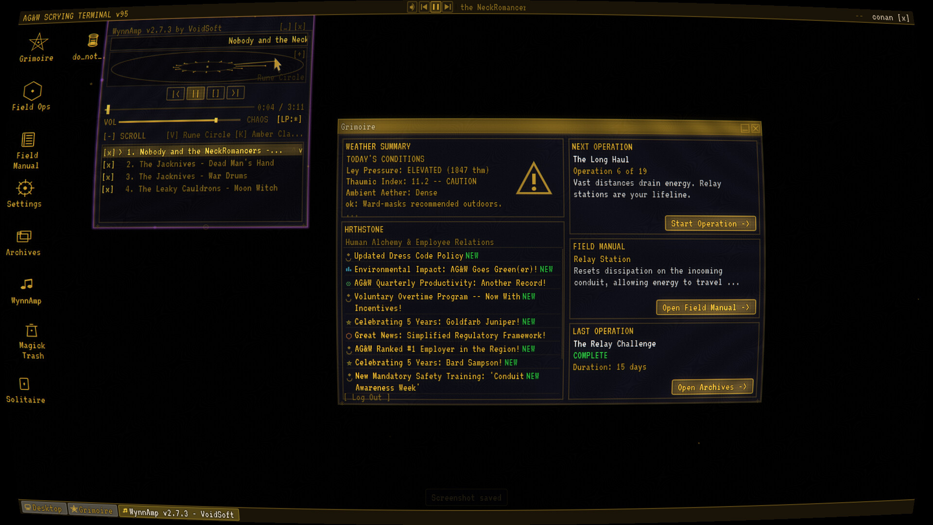 Arcana, Gas & Waterworks Inc. screenshot 22