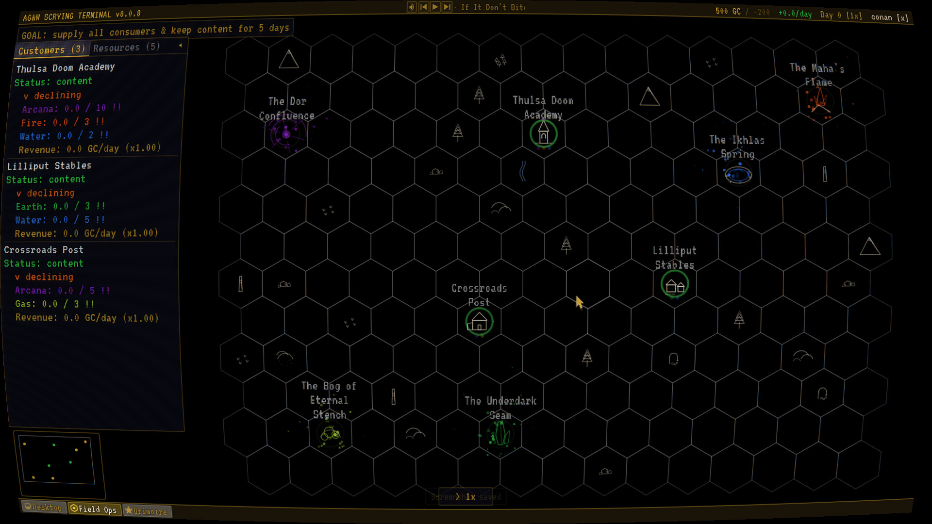 Arcana, Gas & Waterworks Inc. screenshot 11