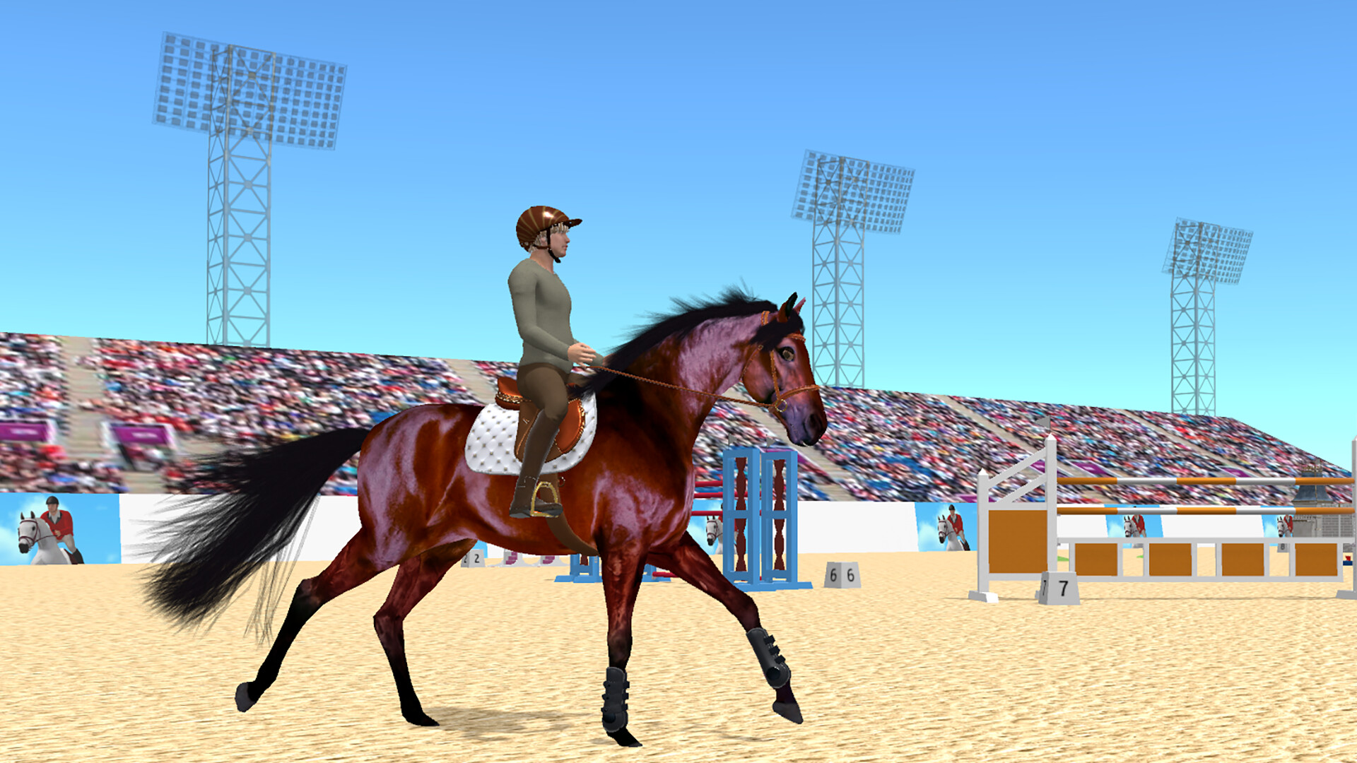 Jumpy Horse Show Jumping screenshot 1