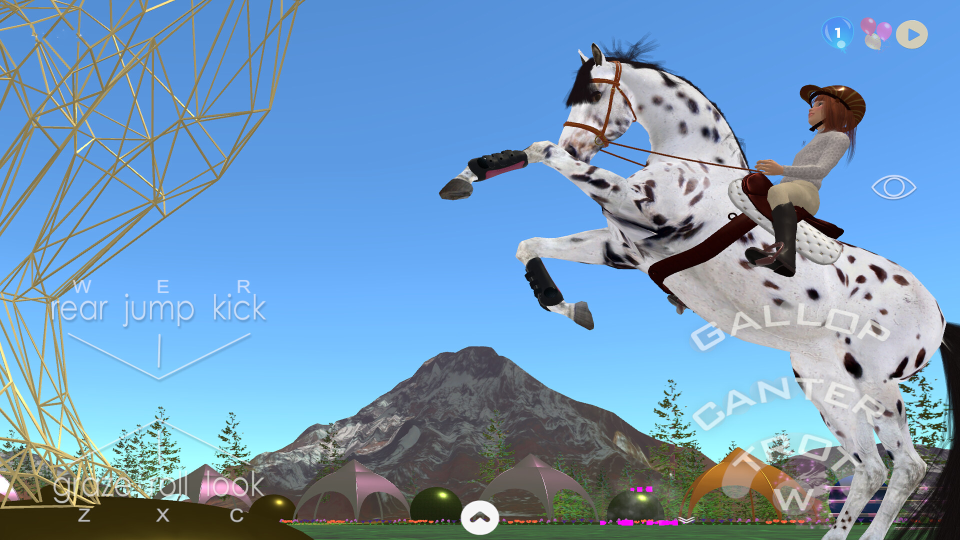 Jumpy Horse Show Jumping screenshot 2