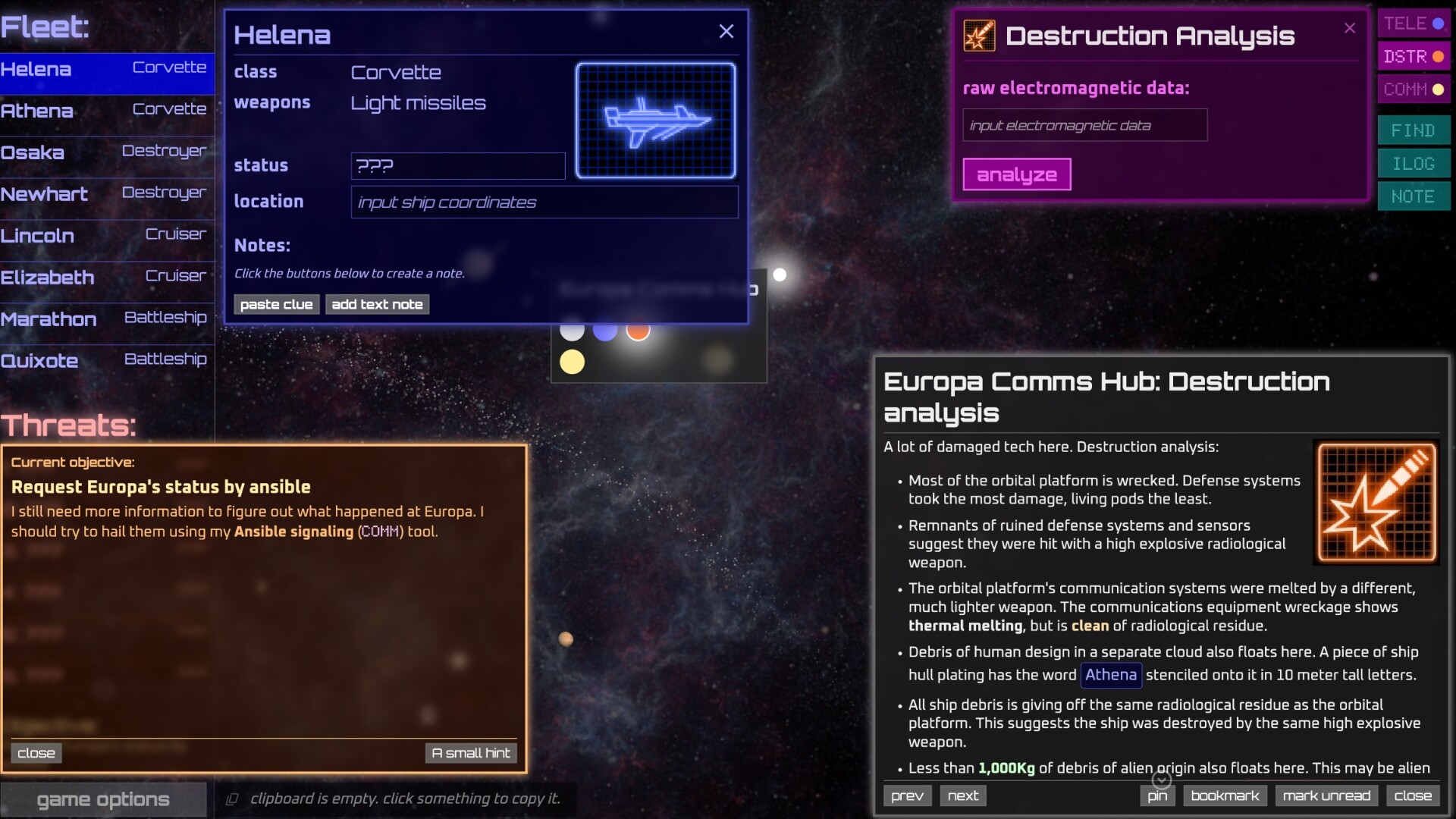 Intelligence screenshot 4