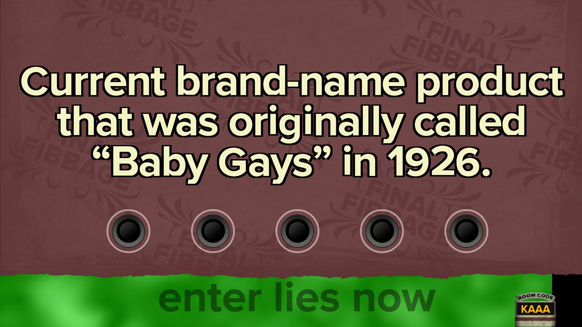 Fibbage XL screenshot 5