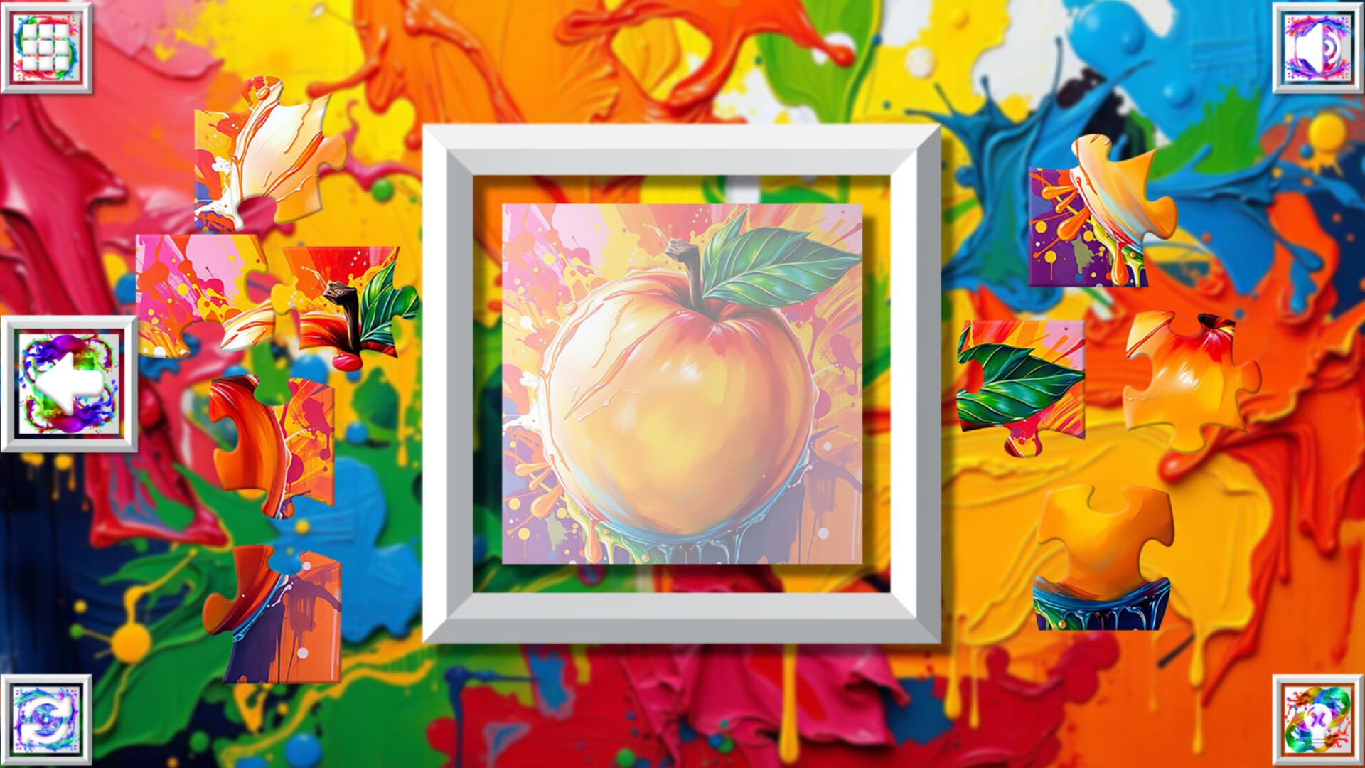 Color Splash: Fruits screenshot 1