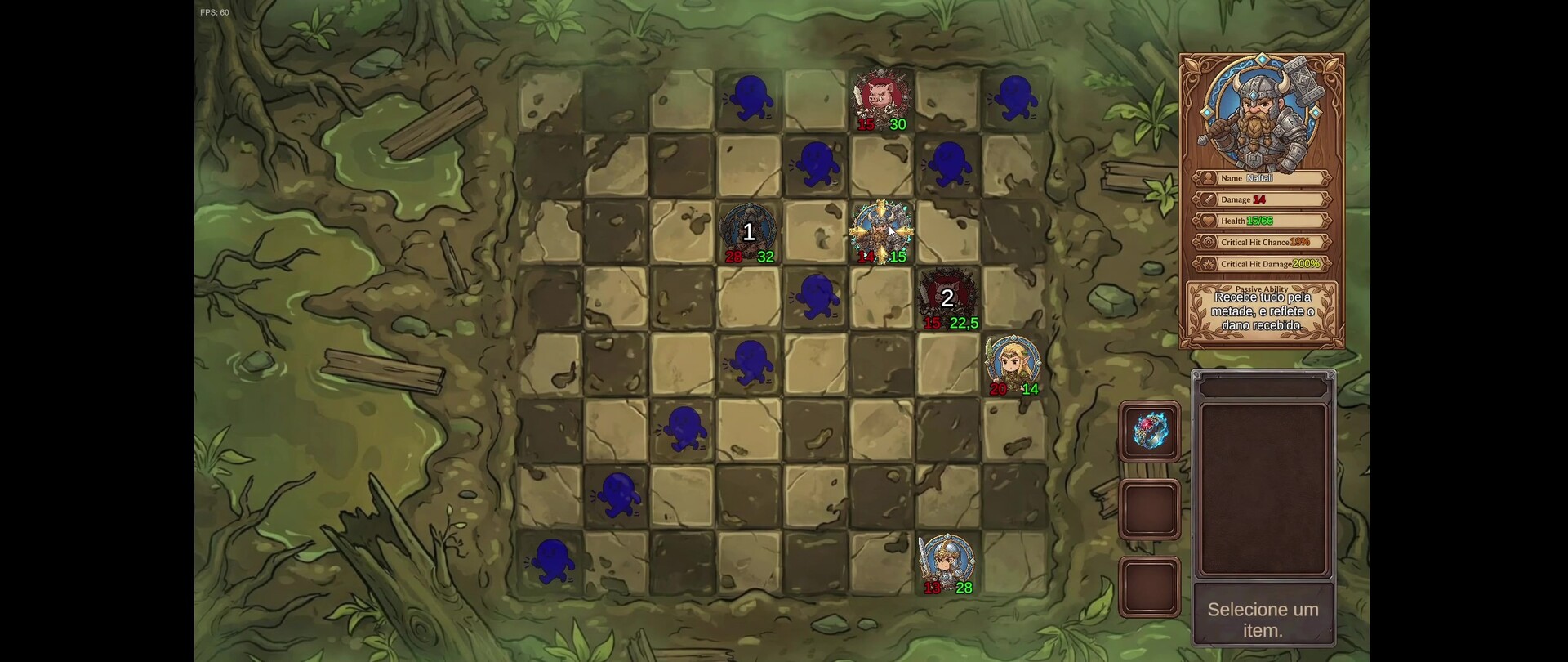 Dama e Dungeons: 2D screenshot 2