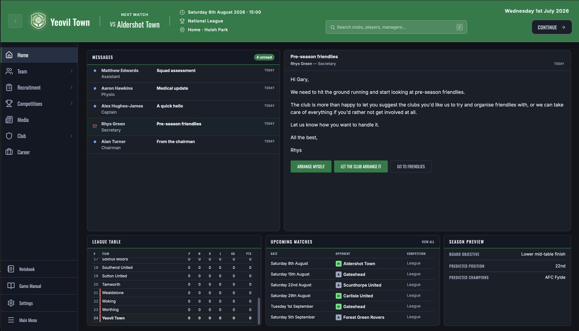 Non-League Manager screenshot 6