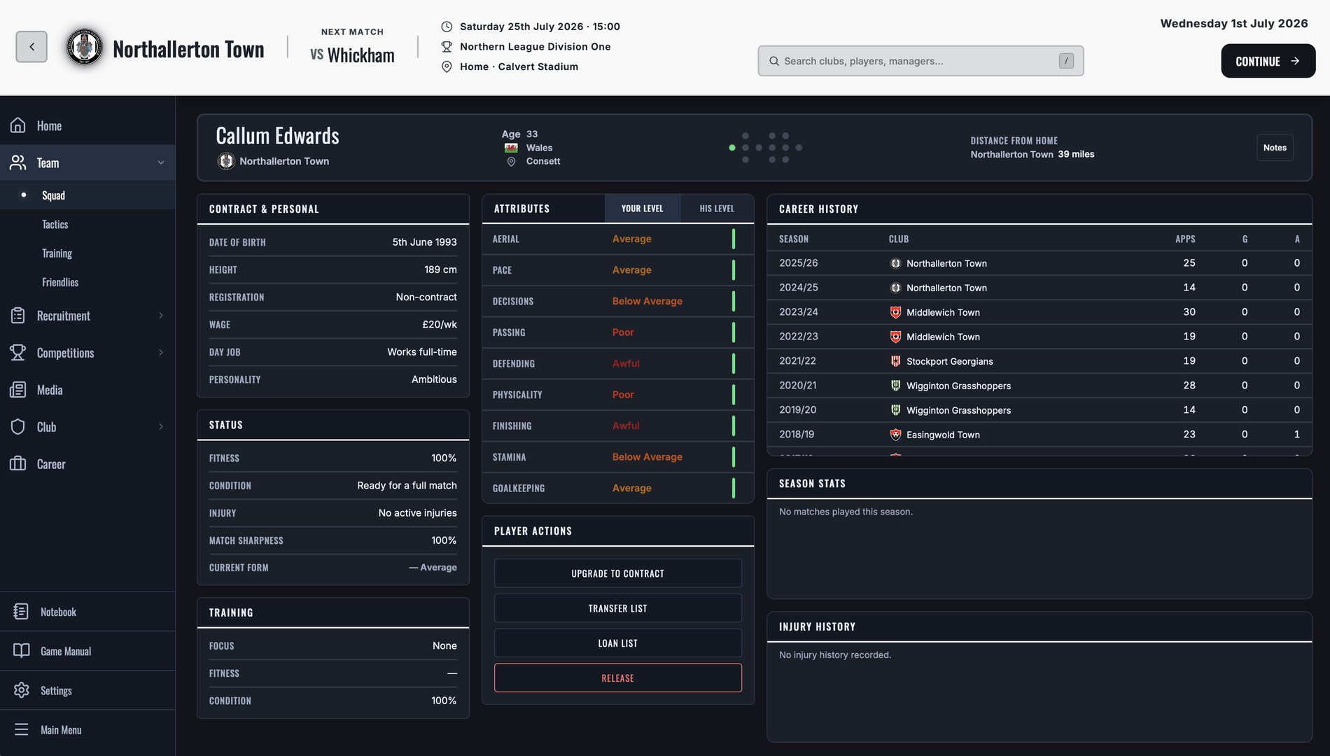 Non-League Manager screenshot 7