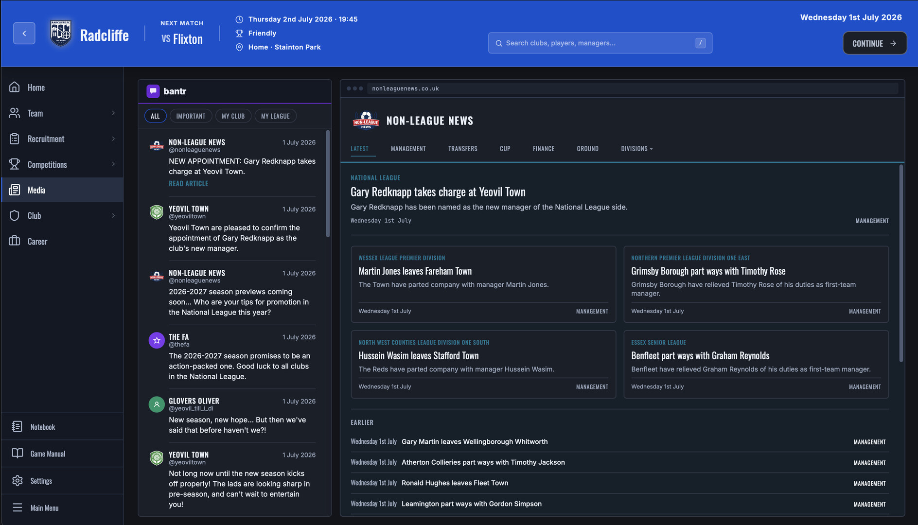 Non-League Manager screenshot 3