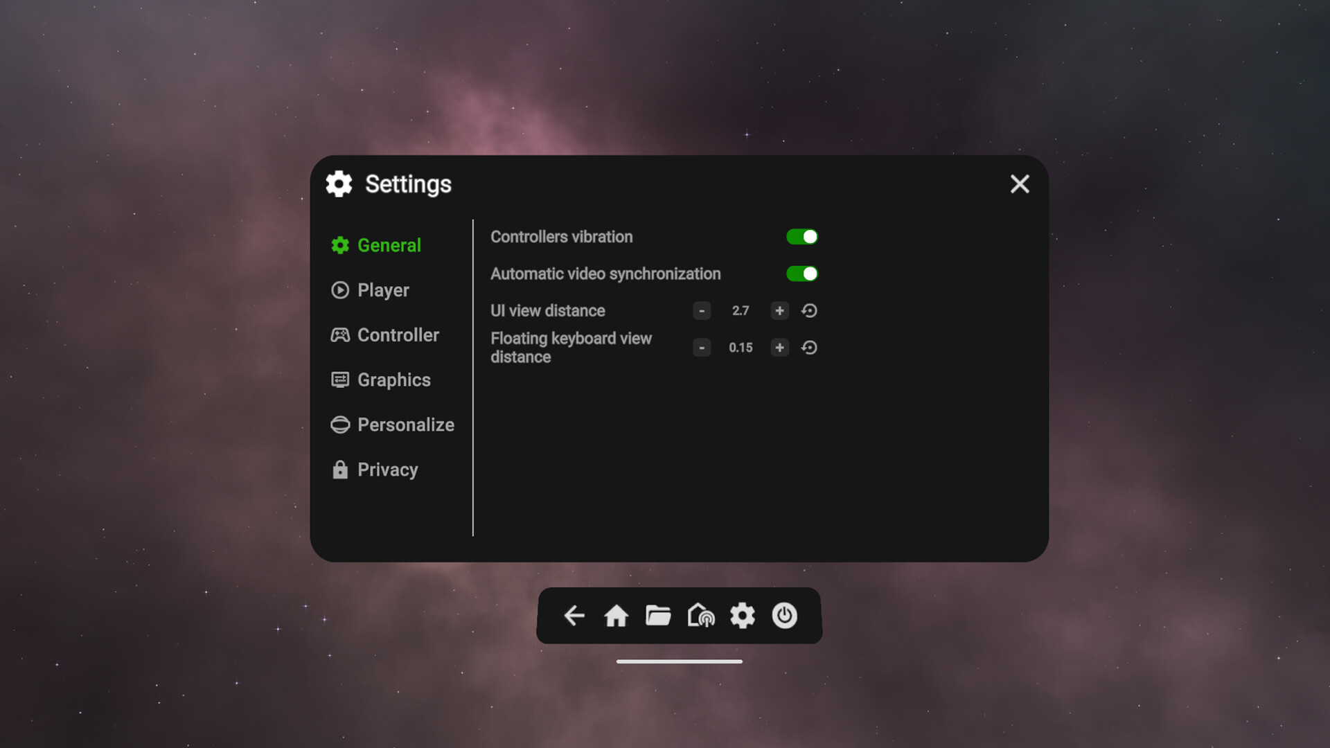 StartVR screenshot 2