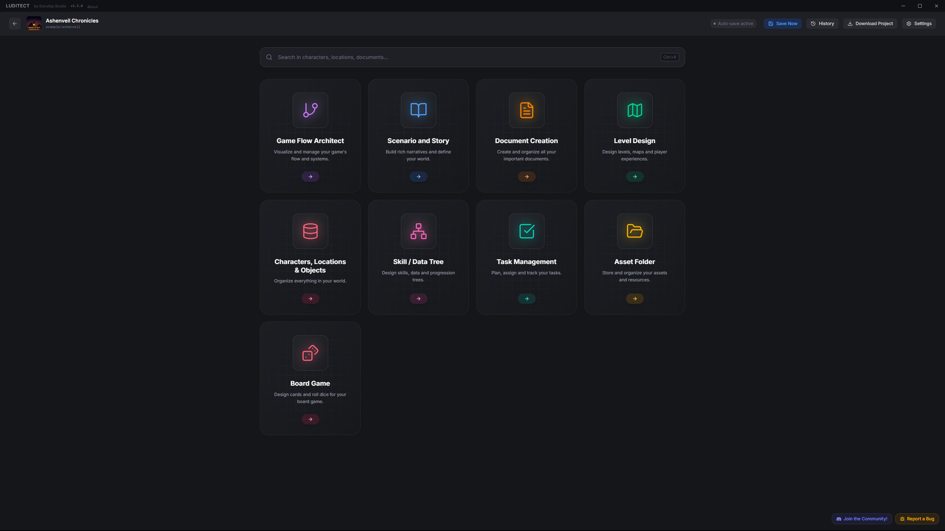 Luditect: Game Design Tool screenshot 16