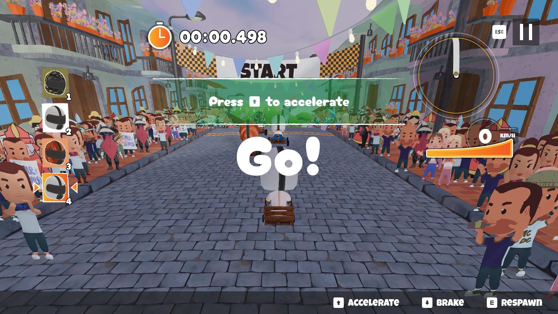 Embale - Wooden Kart Race screenshot 4