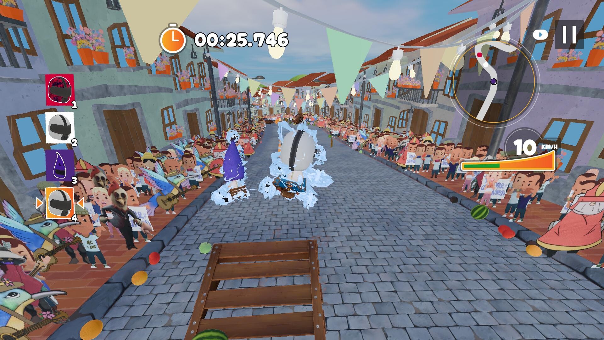 Embale - Wooden Kart Race screenshot 2